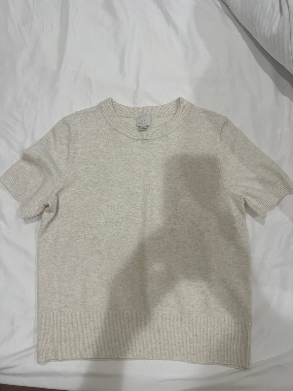 A New Day Oatmeal Sweater Top